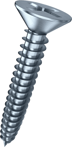 C1022 Carbon Steel Flat Head Screw - Huicheng Jingda