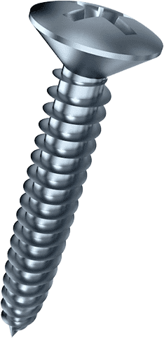 Carbon Steel Oval Head Self-Tapping Screw by Huicheng Jingda