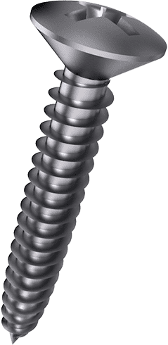 Stainless Steel Oval Head Self-Tapping Screw by Huicheng Jingda